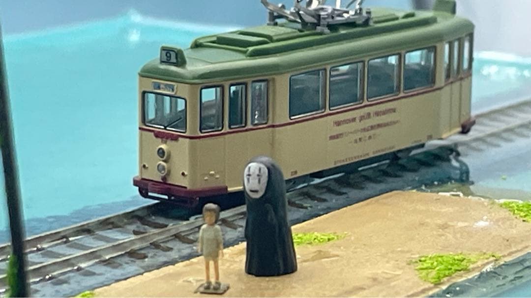 千と千尋の神隠し風 海原鉄道 ジオラマ