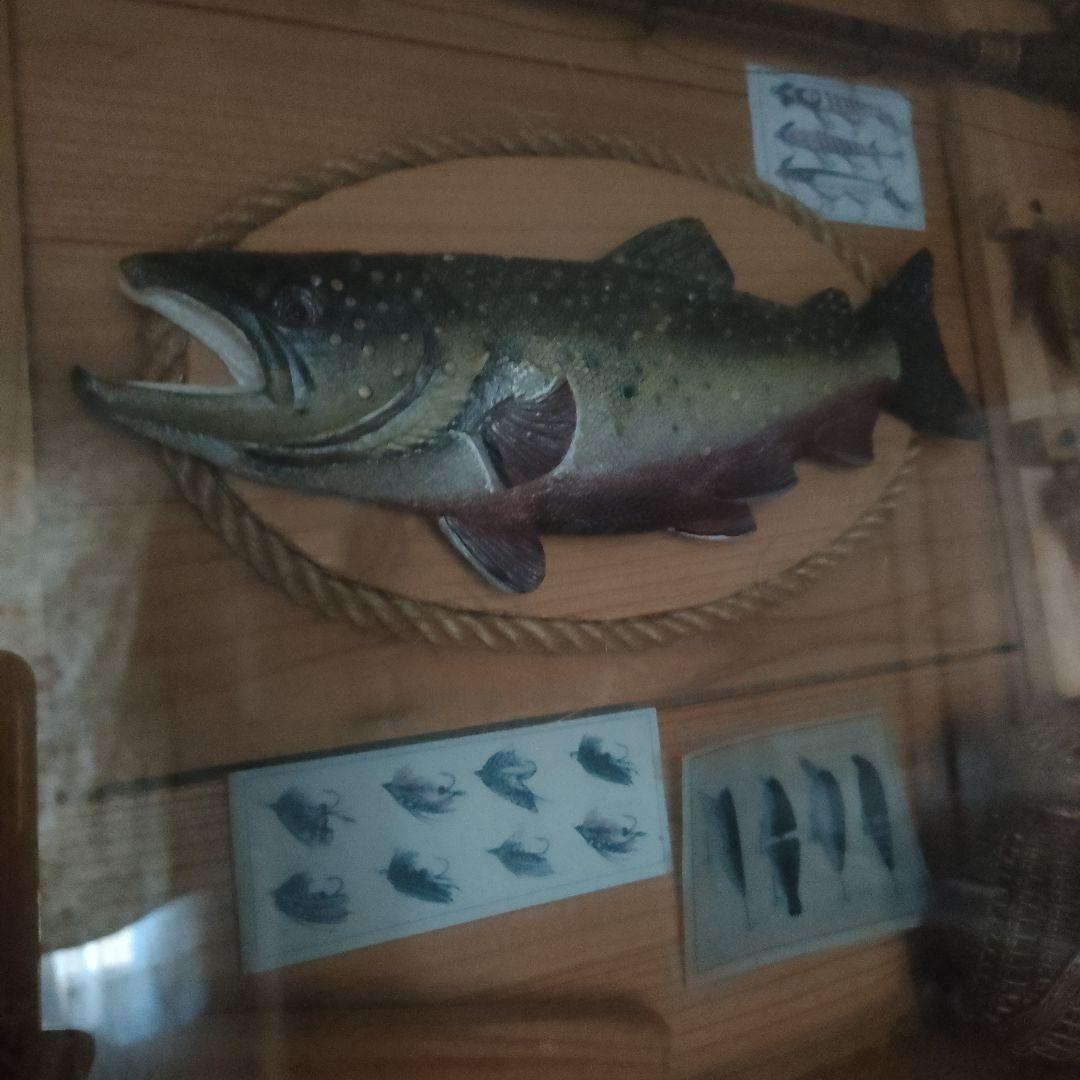 ☆インテリアフィッシング 木製額縁 オブジェ カントリー雑貨