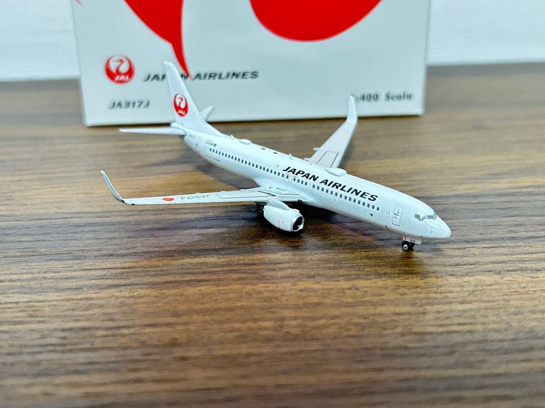 通常塗装】JAL 日本航空 737-800 JA317J ph 1/400