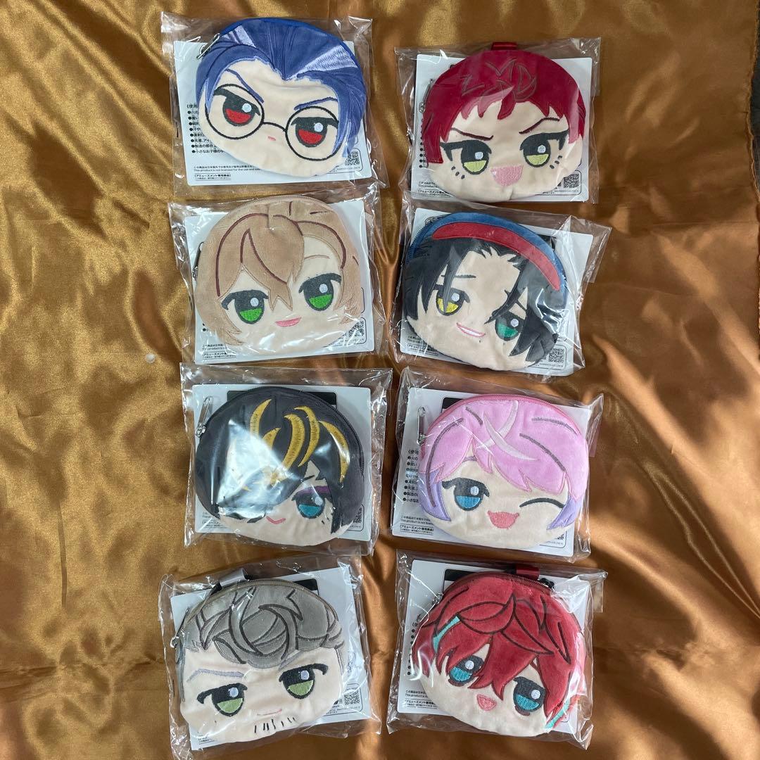 ヒプノシスマイク ちびぐるみ カラビナ付きフェイスポーチ 8セット