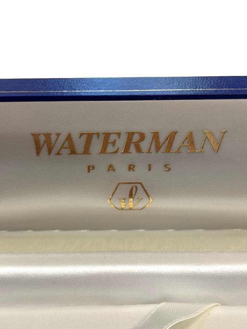 WATERMAN 万年筆 青　カレン　EF