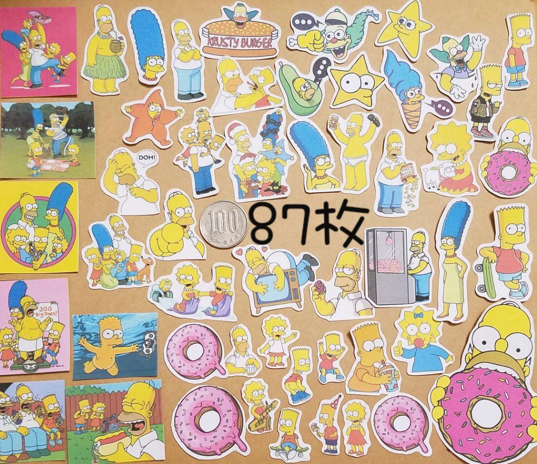 シンプソンズ フレークシール 87枚 シンプソンズ フレークシール 87枚