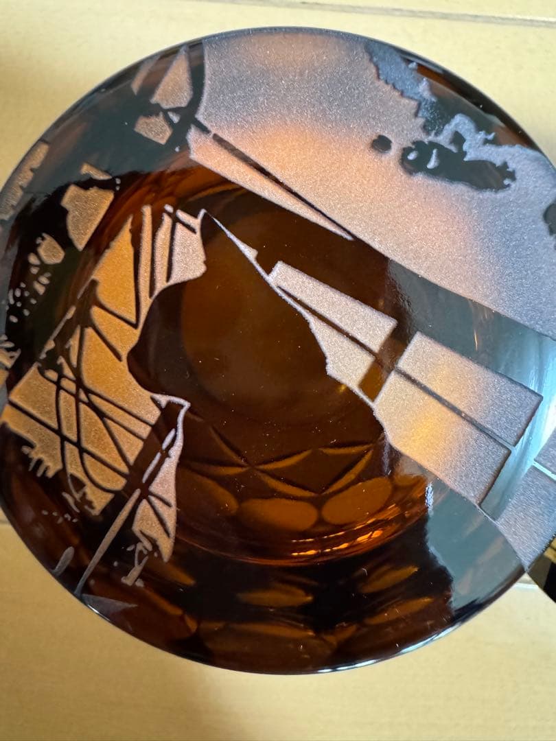 可夜硝子【坂上どうぶつ王国紹介】人気No.1 夕焼け猫+七宝紋/切子 可夜硝子【坂上どうぶつ王国紹介】人気No.1 夕焼け猫+七宝紋/切子