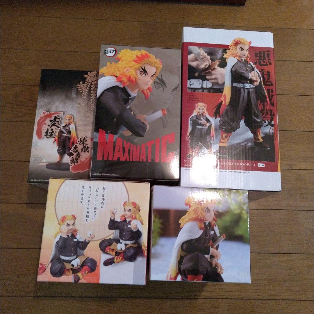 鬼滅の刃 フィギュア 煉獄杏寿郎 5体セット