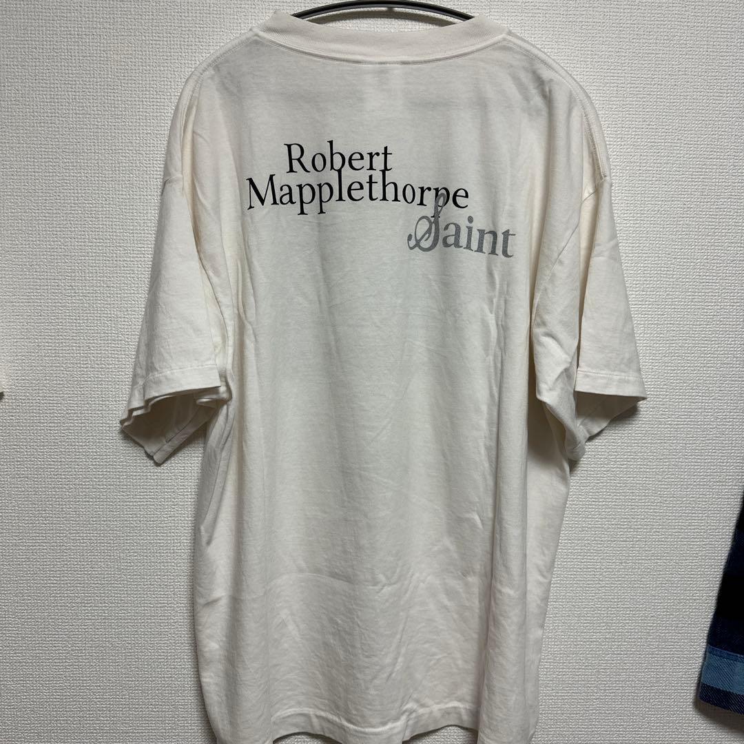 セントマイケルロバート・メイプルソープ Tシャツ ホワイト