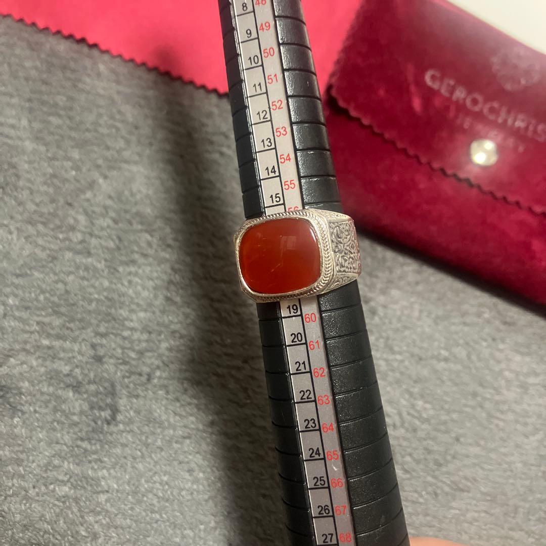 ジェロクリスト　Gerochristo リング　指輪　赤　レッド　0707