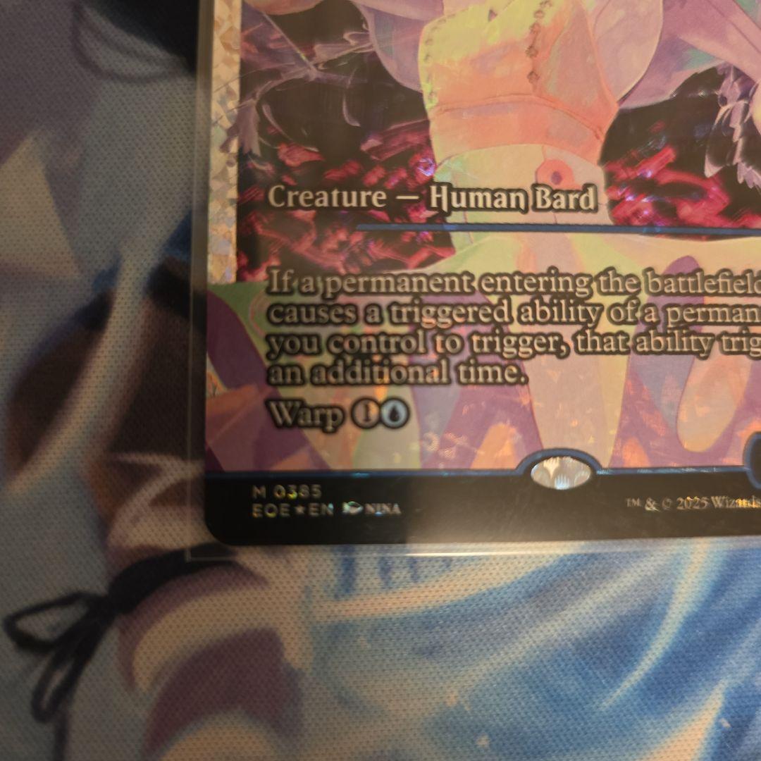 MTG【ショーケース】星原の歌手【フラクチャー・Foil】英語