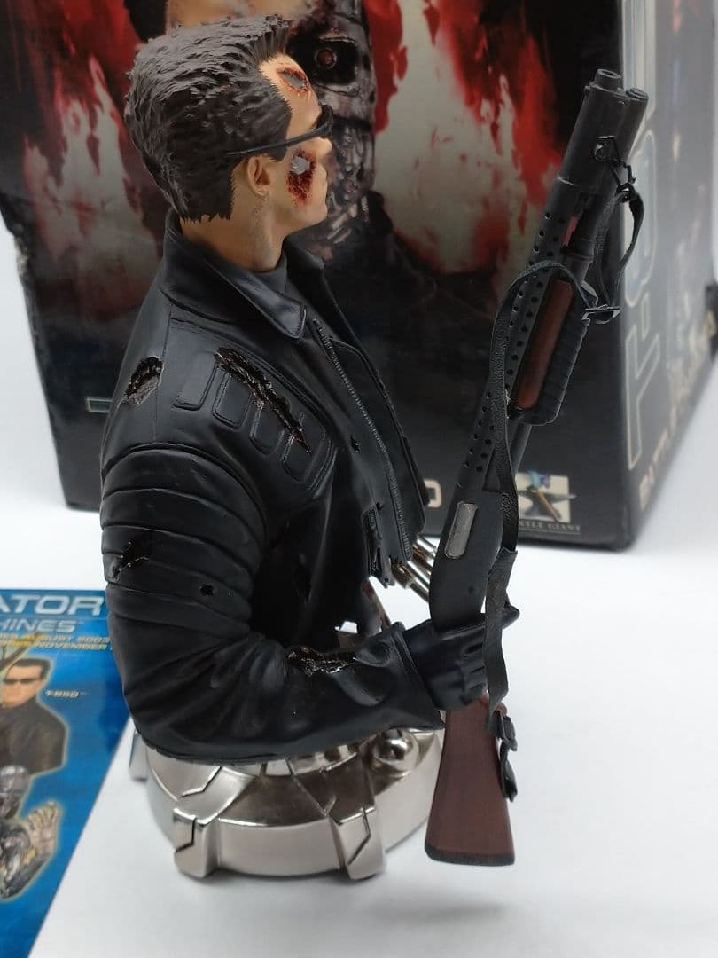 ジェントルジャイアント ターミネーター3 T-850 バトルダメージバスト