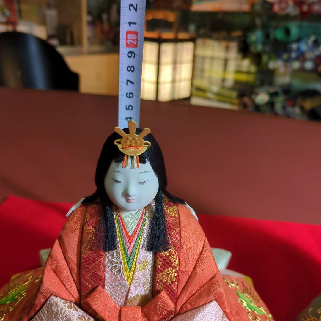 木目込雛人形 柿沼東光作親王飾り台