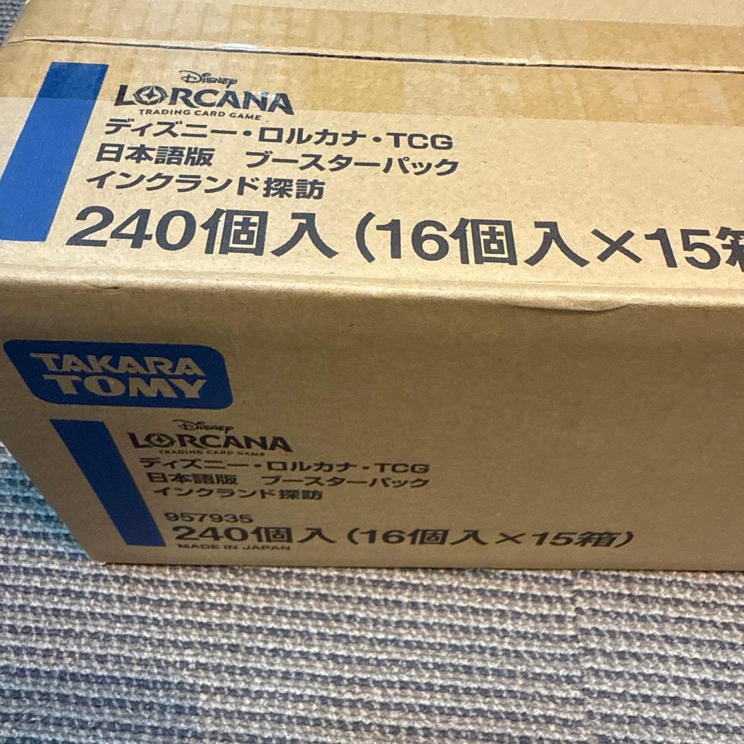 ディズニー・ロルカナ・TCG/インクランド探訪/未開封/1カートン