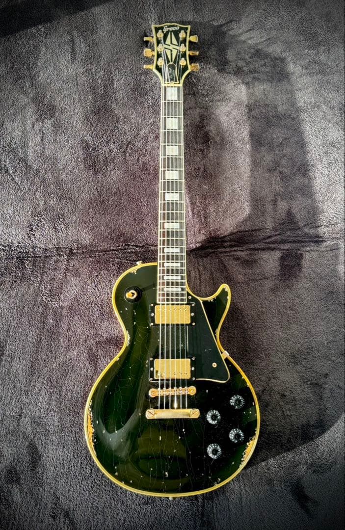 最終価格 レリック Greco EGC-550 フジゲン製 レスポール カスタム