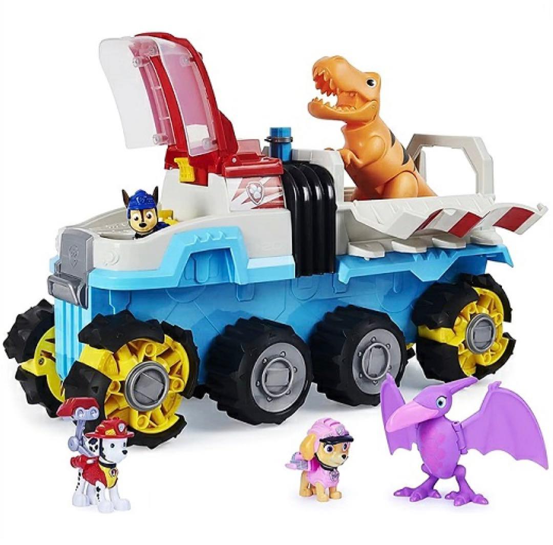 パウパトロール ディノレスキュー ディノパトローラー 電動チームビークル