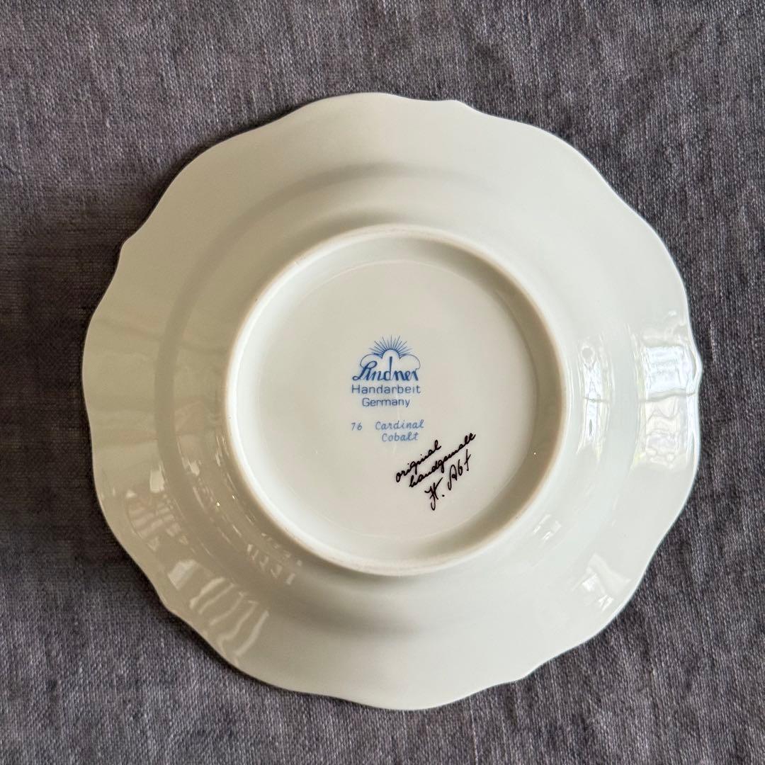 リンドナー 金縁 カーディナル トリオ① コバルト