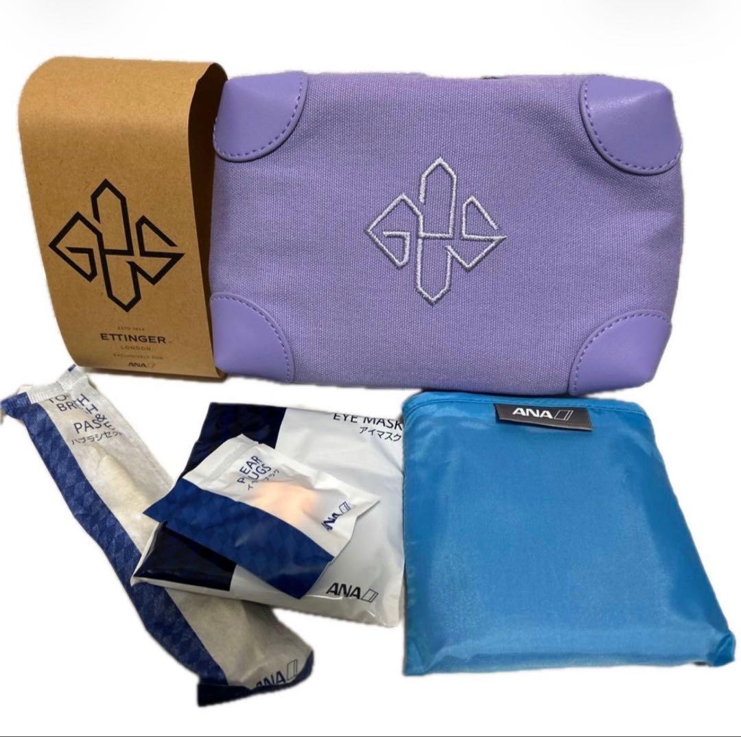 ETTINGER エッティンガー ANA ファーストクラス アメニティ ポーチ