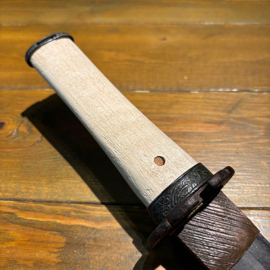 日本刀残欠クラフトナイフNo.83 筑前国住宗次 茎