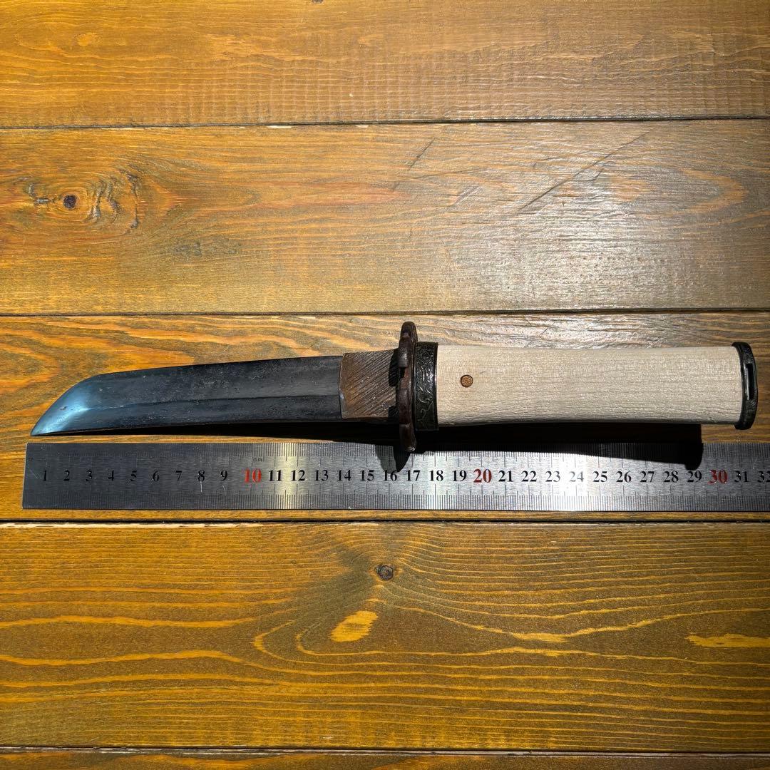 日本刀残欠クラフトナイフNo.83 筑前国住宗次 茎