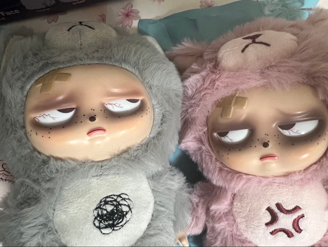 正規品♡グランピピ グレー ピンク Sleepless Grumpipi