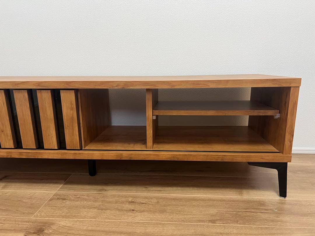 大川家具 幅143cm 日本製テレビボード TOT-006(東馬)