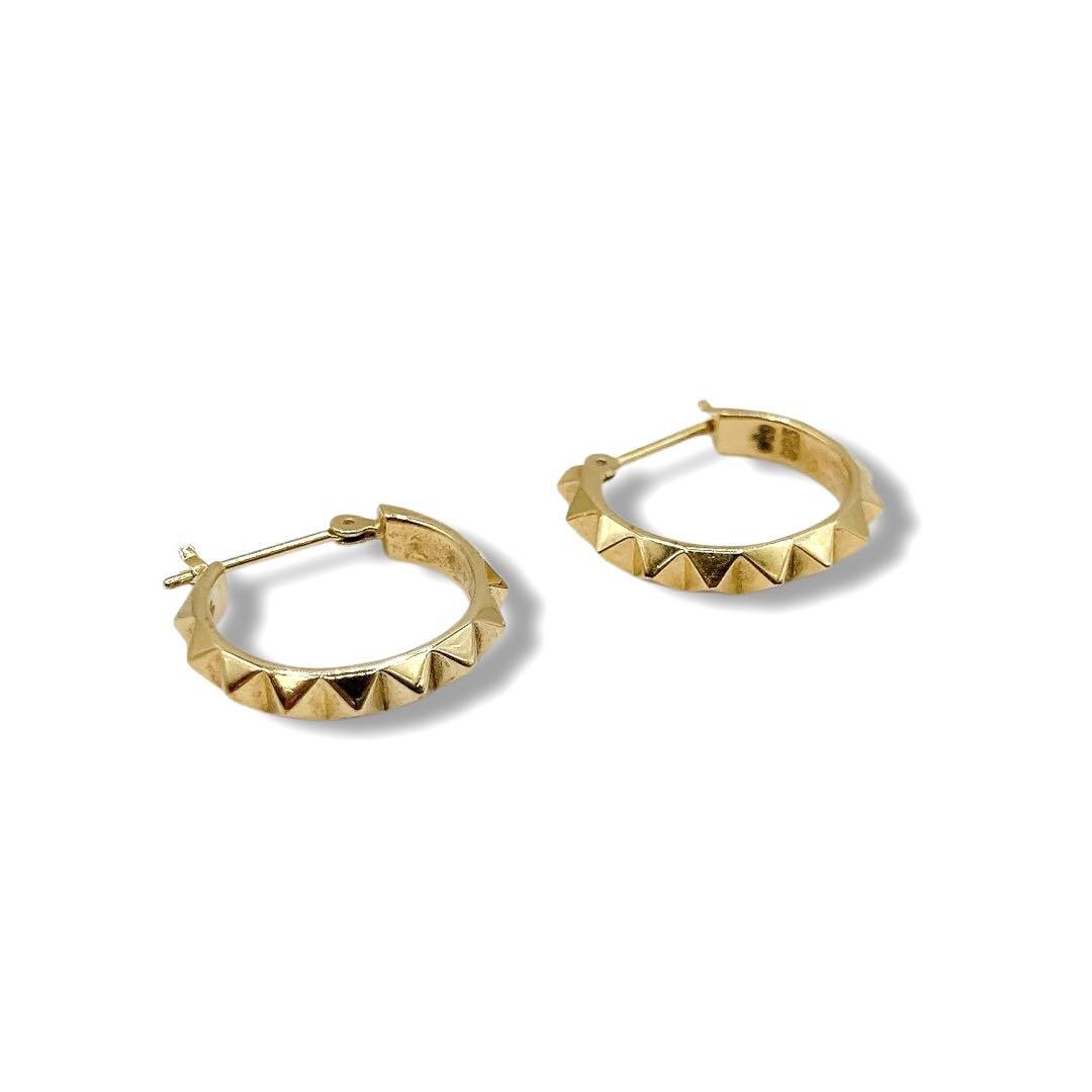 美品✨ete エテ　ピアス　K18 925 ゴールド　フープ　両耳セット K18YG フープ ピアス（ピアス（両耳用））｜ete（エテ）のファッション