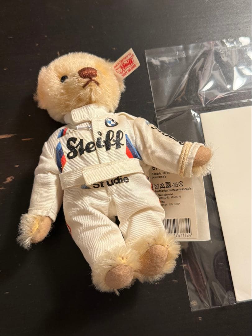 Steiff BMW テディベア レーシングスーツ