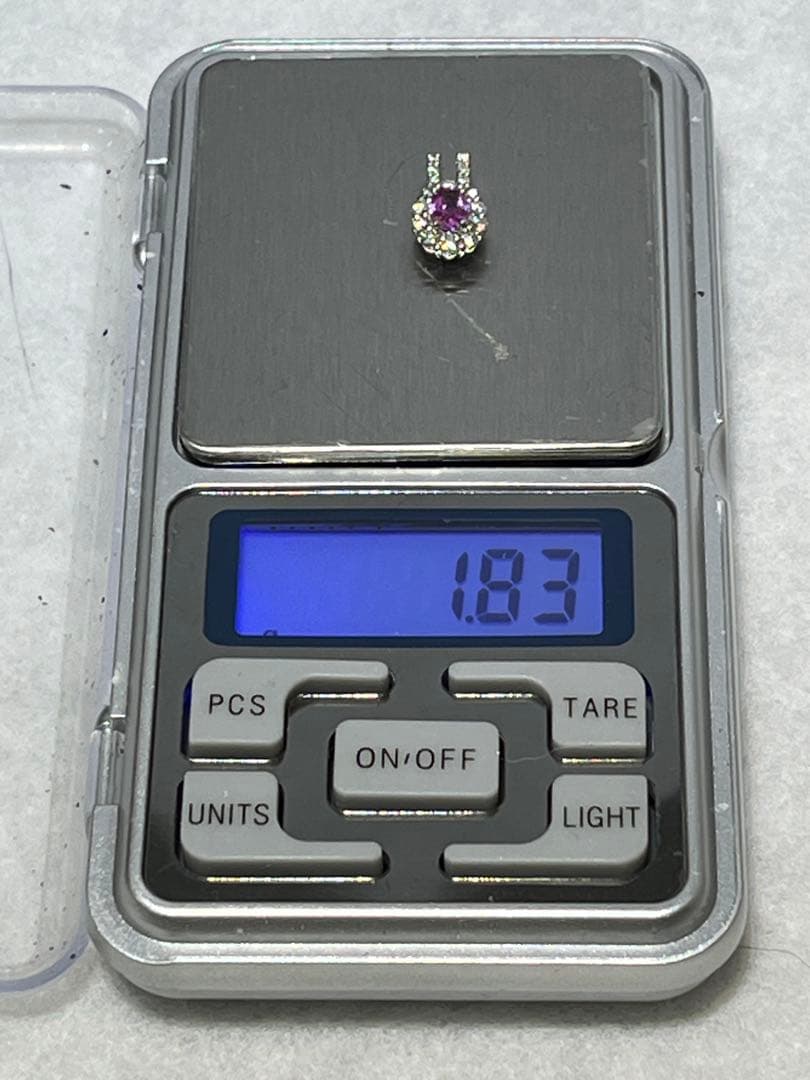 ピンクサファイア リング ネックレス ジュエリーセット 鑑定書付