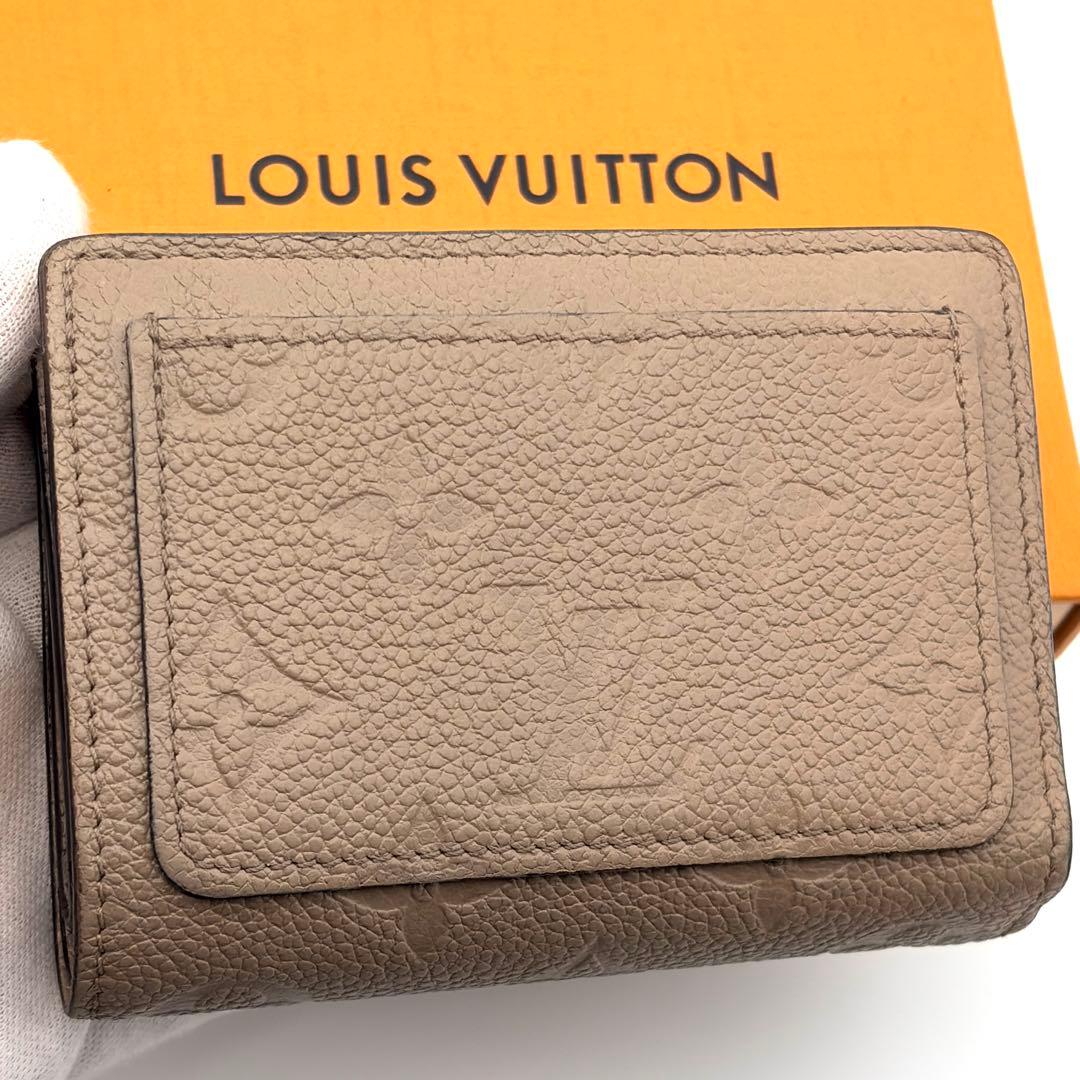 IC 美品】ルイヴィトン アンプラント クレア トゥルトレール 二つ折り