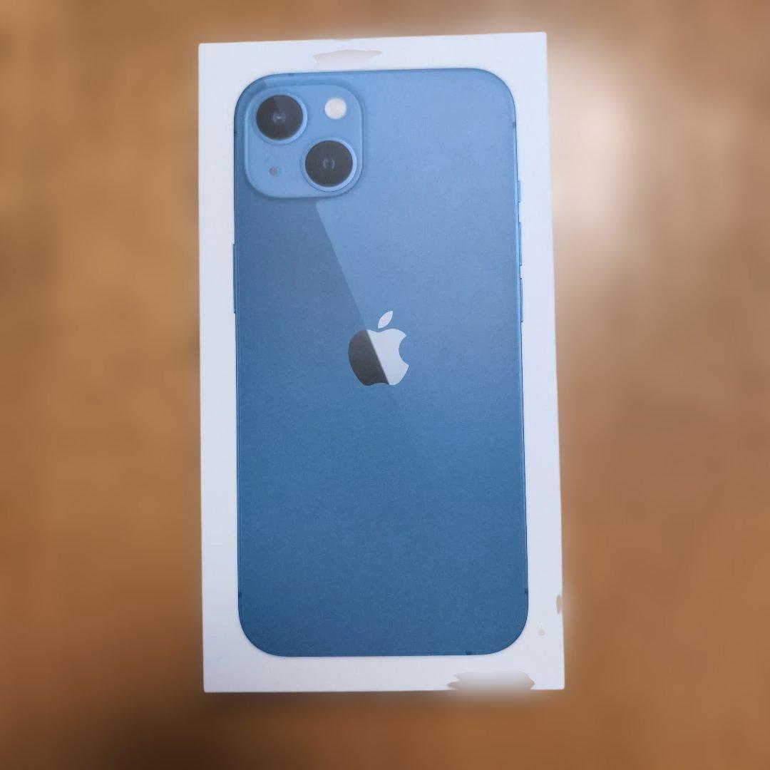 Apple iPhone 13 青 本体 充電ケーブル付き Apple iPhone 13 ブルー 本体 充電ケーブル付き