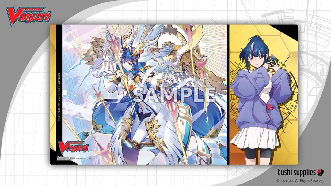 海外版 明星エリカ & 聖なる時の運命者 リィエル゠ドラコニス プレイマット ブシロード デッキホルダーコレクション V3 Vol.1155 カードファイト