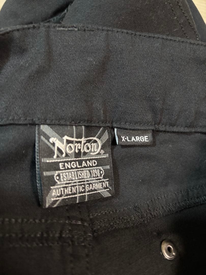 未使用タグ付き Norton 東京リベンジャーズコラボ ストレッチパンツXL 黒