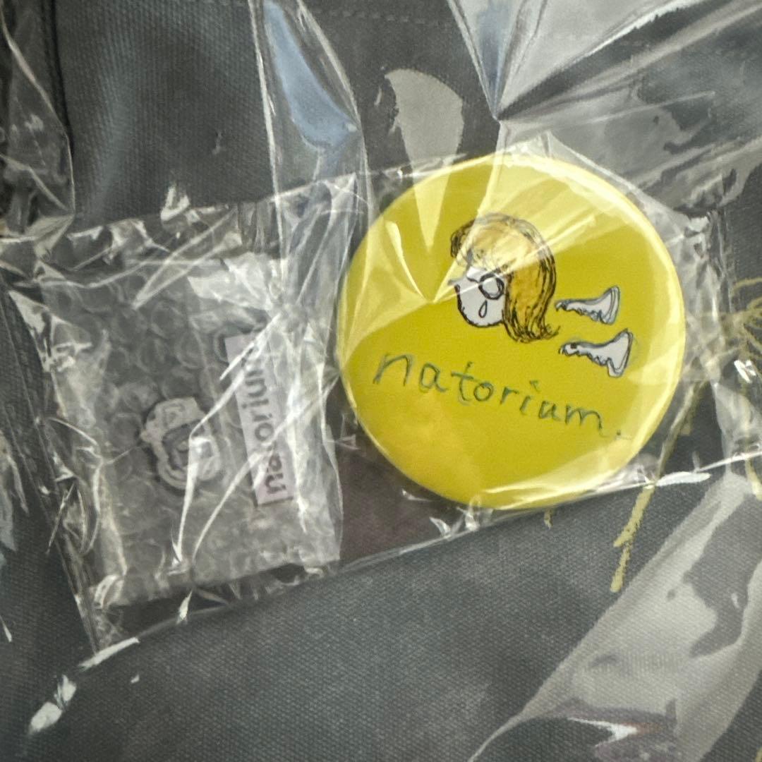 なとり ショルダーバック 缶バッチ ピンバッチ