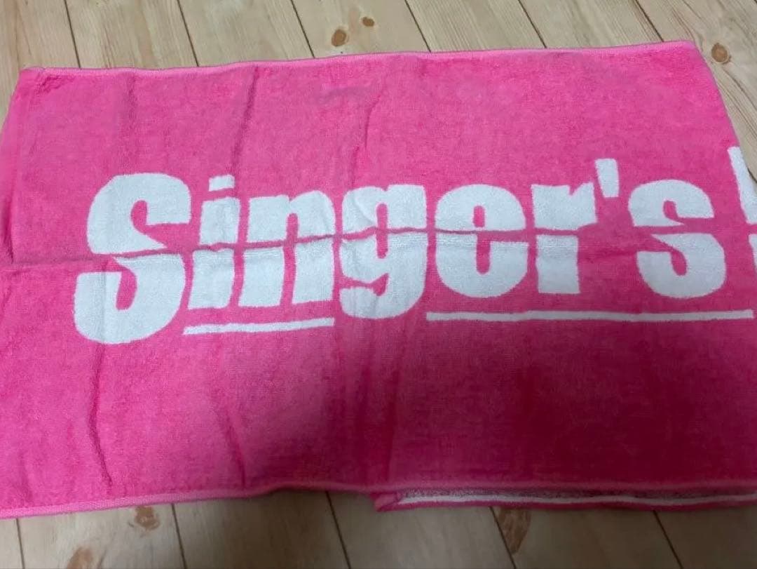 シンガーズハイ タオル ピンク - メルカリ
