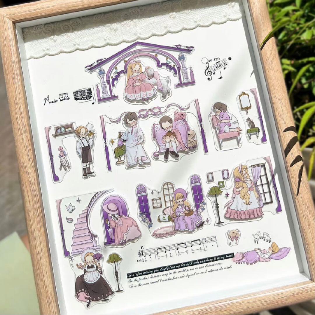 2483 PET 5cm×6m 玫瑰公馆 海外マスキングテープ