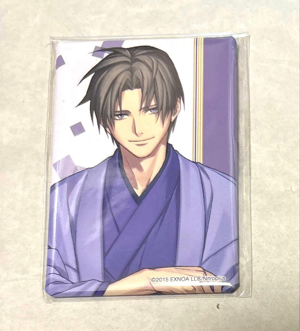 銀魂 桂小太郎 ロングスクエア缶バッジ 花鳥風月 J-WORLDの通販はau