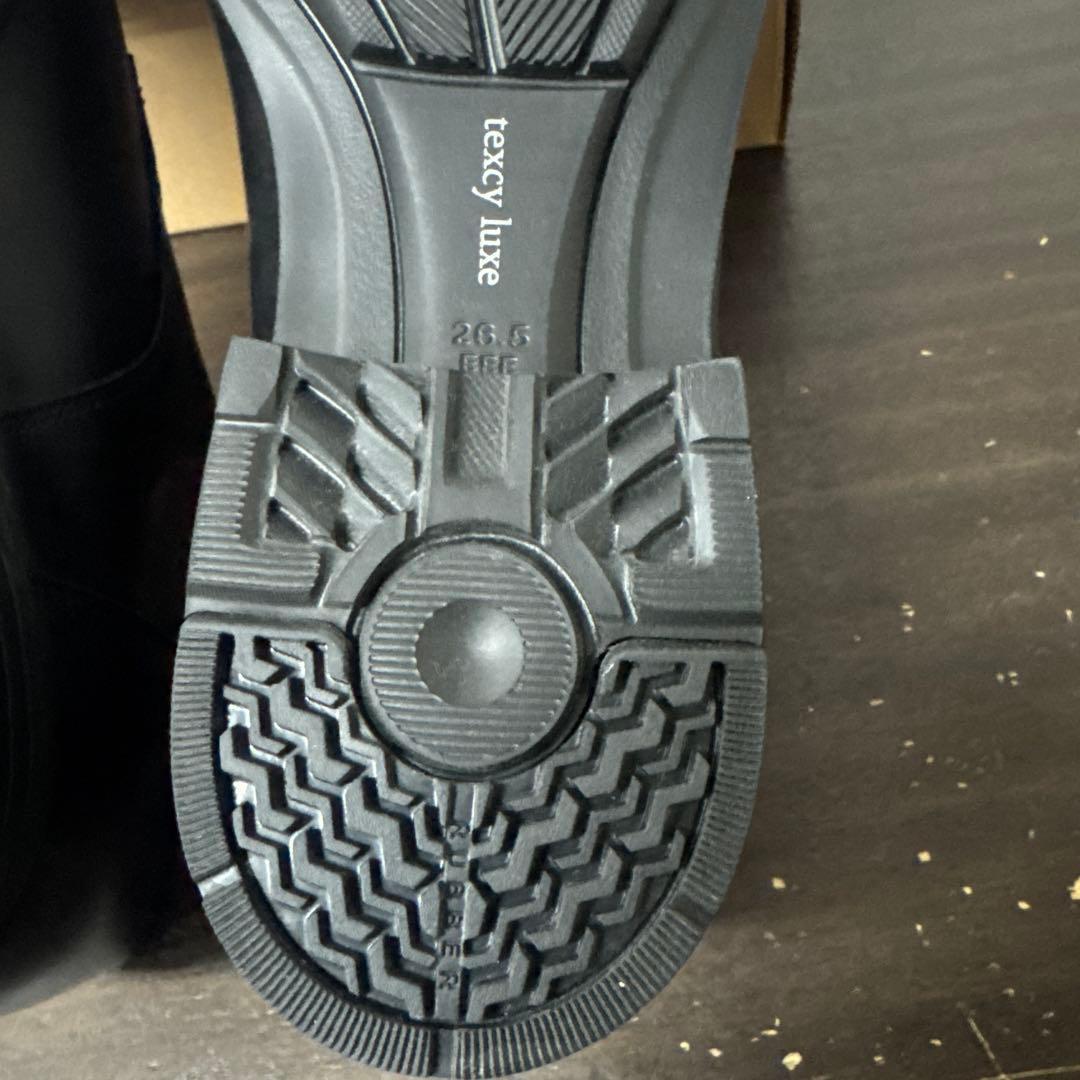 テクシーリュクス ビジネスシューズ 本革 TU-8001 ブラック