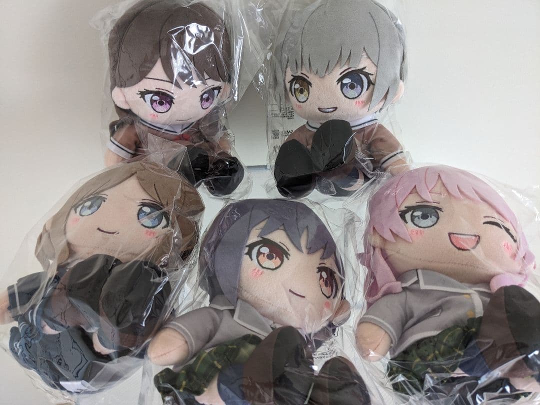 MyGO!!!!! ぬいぐるみ 制服Ver. 5人セット バンドリ！ MyGO