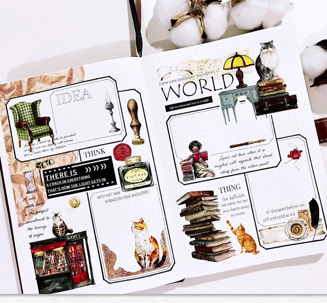 M1074.幸目原創 森游会 マスキングテープ PET