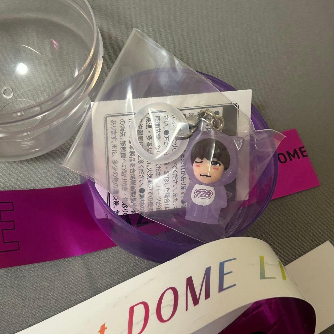 なにわ男子 高橋恭平 めじるしチャーム 紫 銀テープ - メルカリ