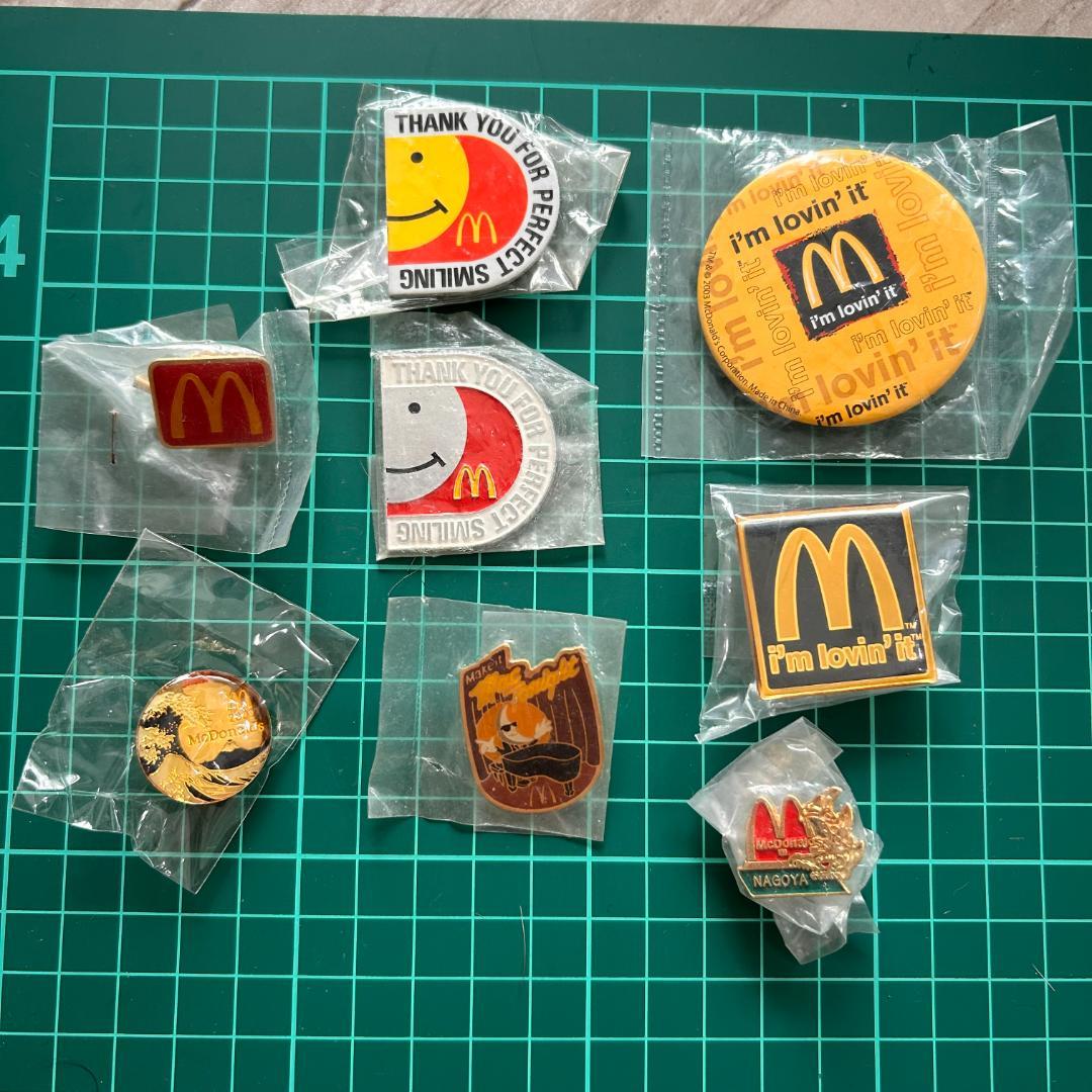 マクドナルド ピンバッジ 缶バッジ デッドストック まとめセット