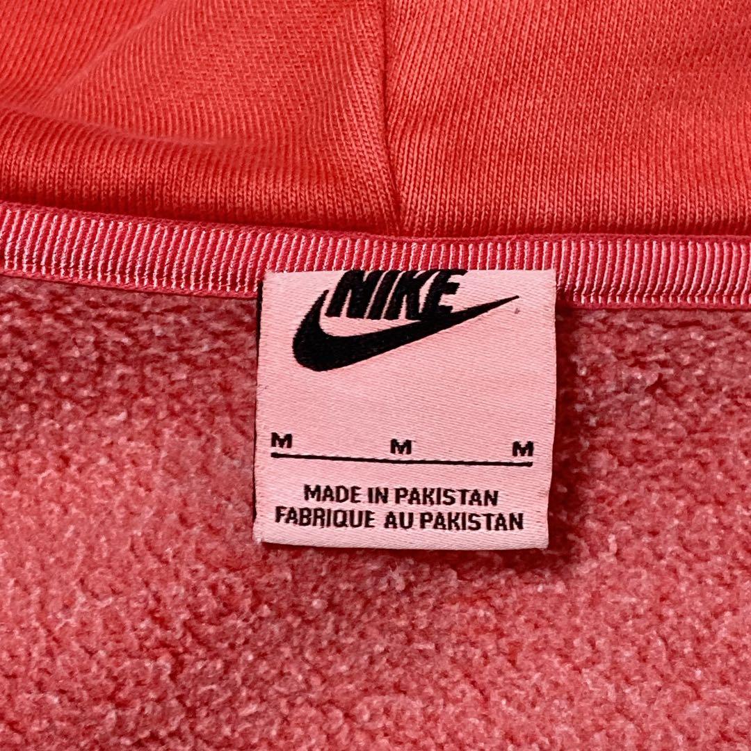 【美品】完売品 Nike x Stussy フルジップ フーディ レッド M