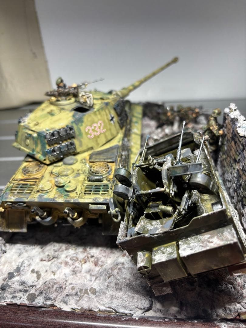 キングタイガー　M16ハーフトラック　歩兵