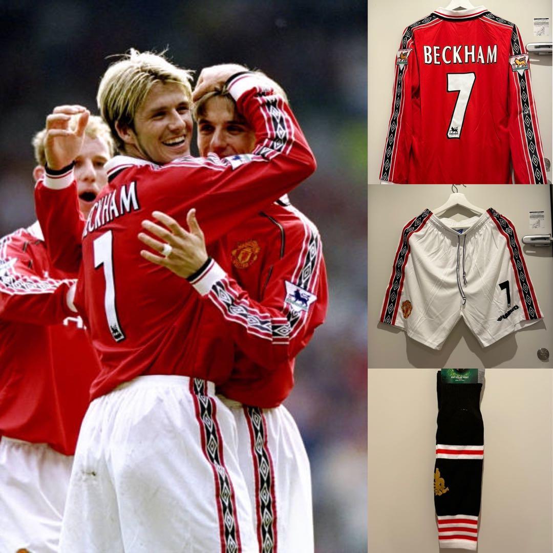 98/99マンチェスターユナイテッドユニフォーム - メルカリ