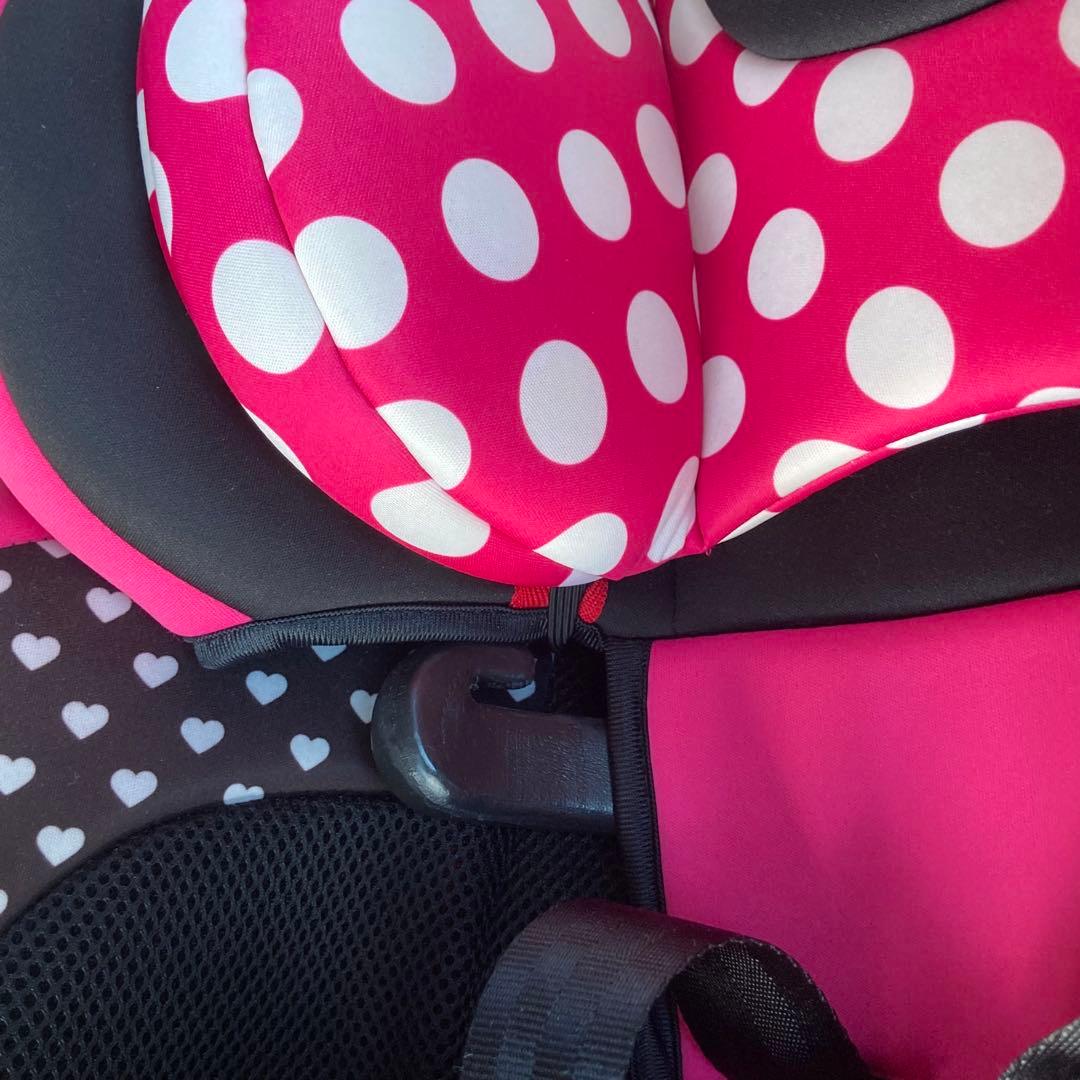 良品！HG ミニーマウス チャイルドシート ピンク 限定モデル 西松屋
