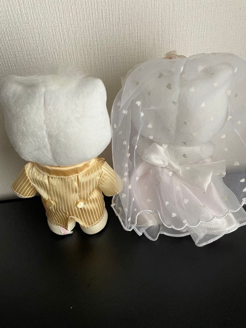 キティ ダニエル ウエディングドール ぬいぐるみ 結婚式