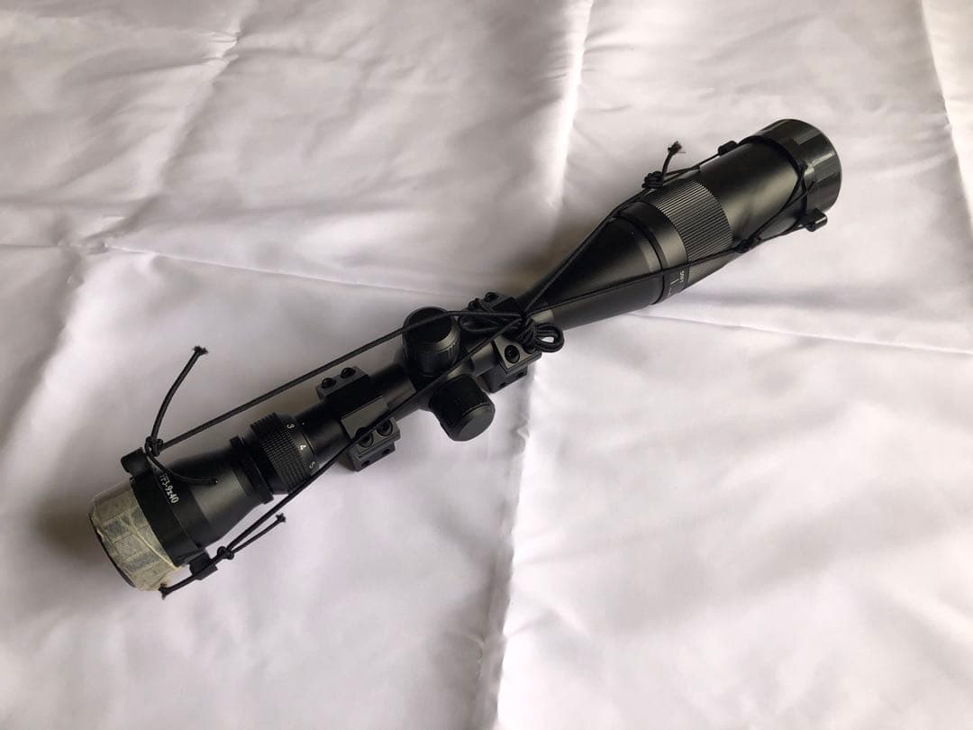ライフルスコープ ブラック
