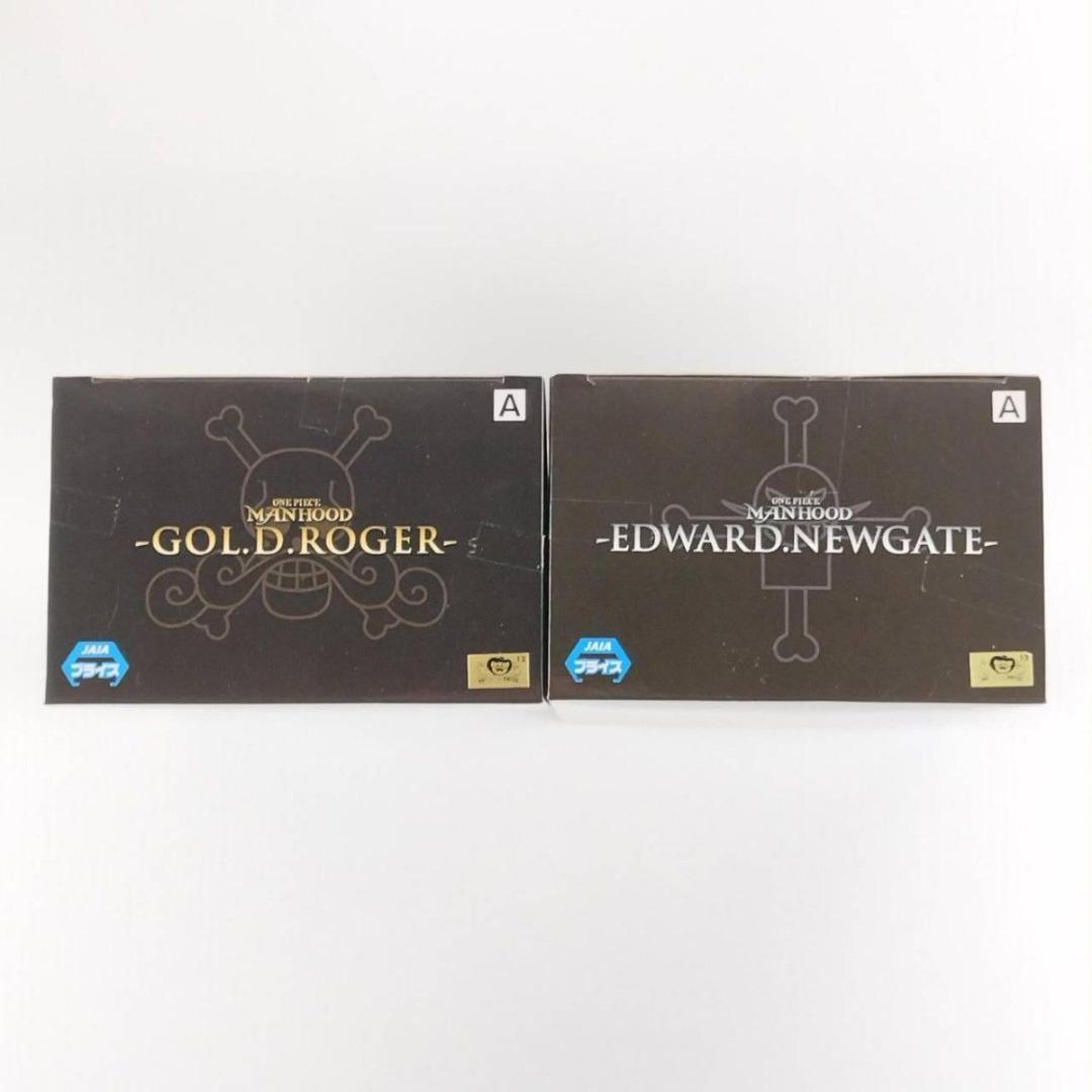 ワンピース MANHOOD 2種セット ロジャー エドワードニューゲート 白ひげ
