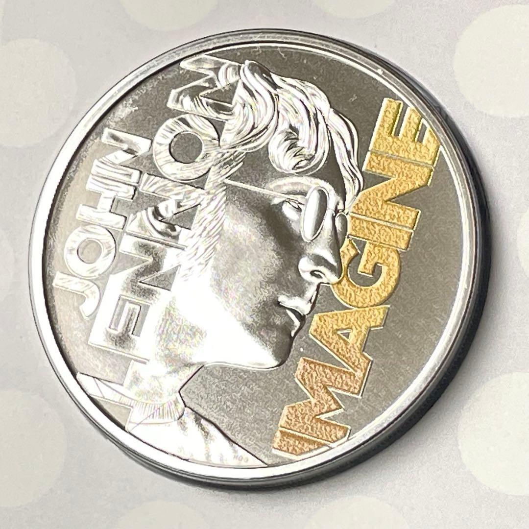 JOHN LENNON イギリス銀貨記念コイン限定10000