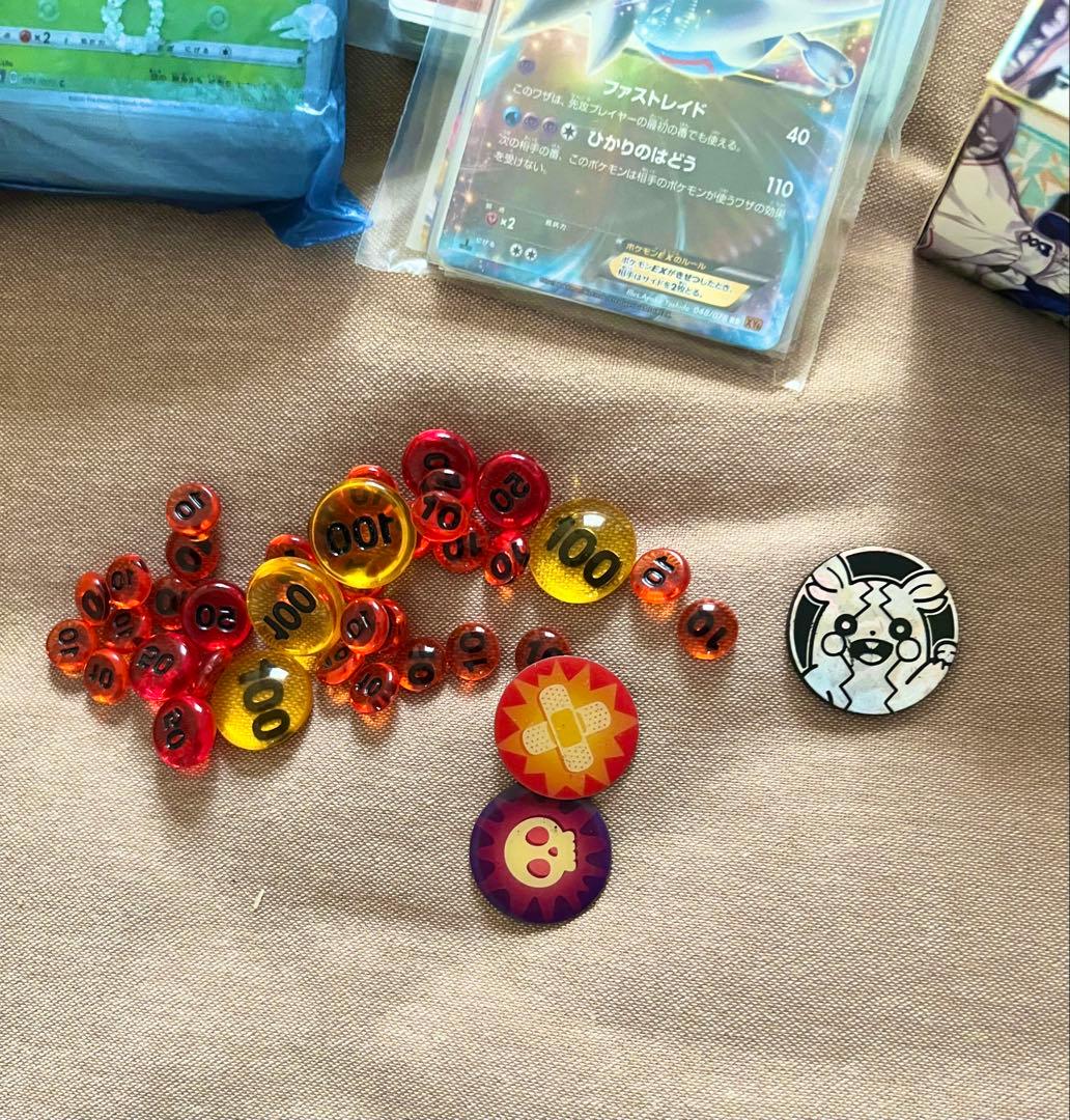 ポケモンカード引退品セット（デッキボックス・スリーブ付き）