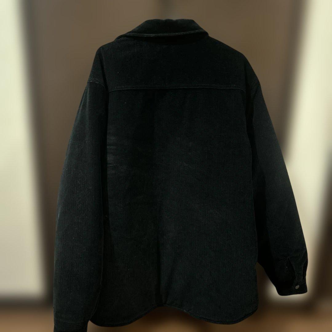 STUSSY WORKGEAR コーデュロイジャケット 黒 厚手