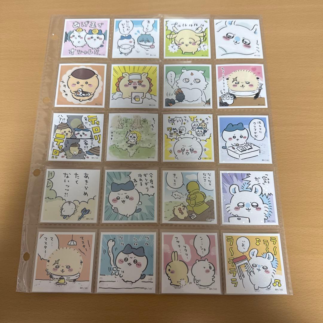 ちいかわ　ノベルティ　ステッカー　シール　まとめ　セット　レア　バラ売り不可