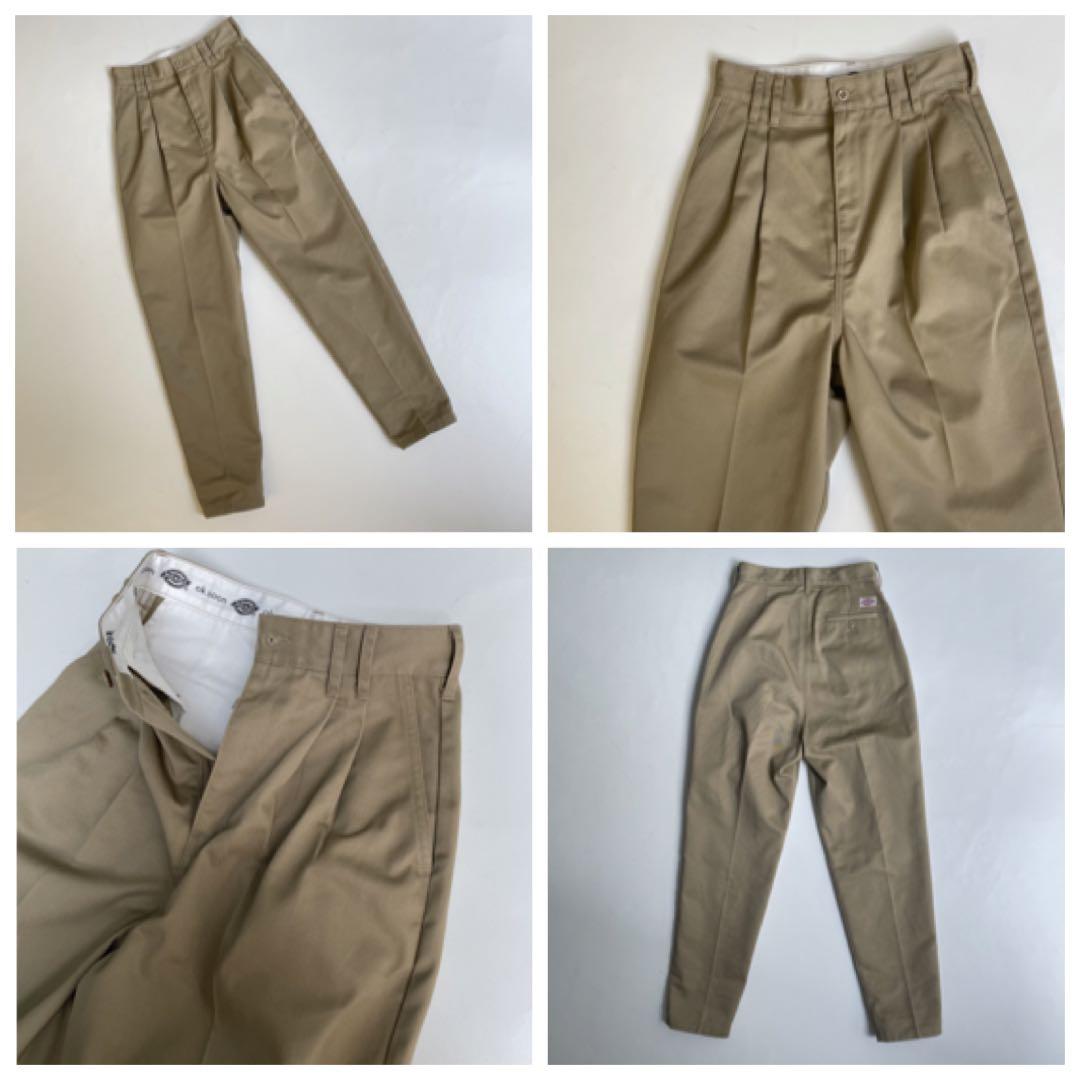 ok.soon×dickies コラボチノ［2タックテーパード］ベージュ ok.soon